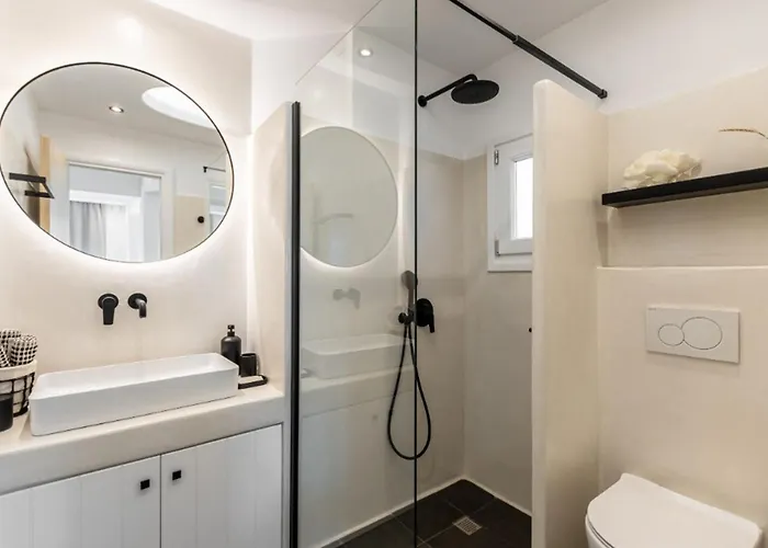 ヴィラ Seaview In Apollonii Lefkada *