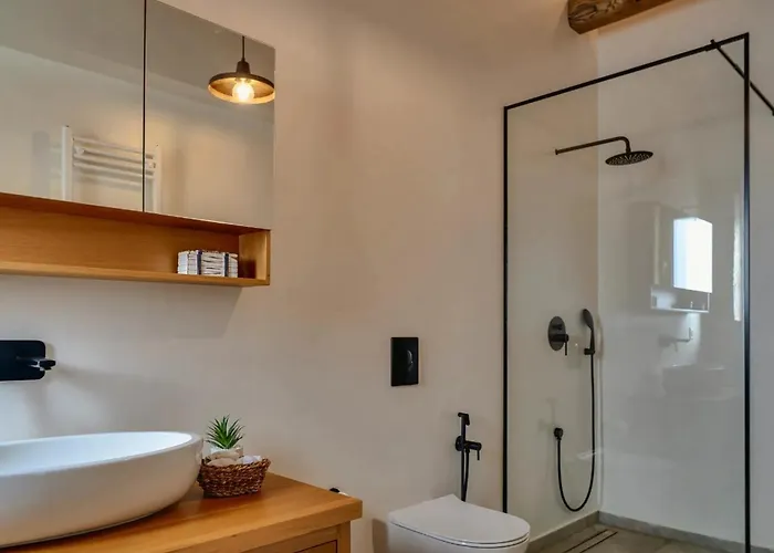 ヴィラ Seaview In Apollonii Lefkada *